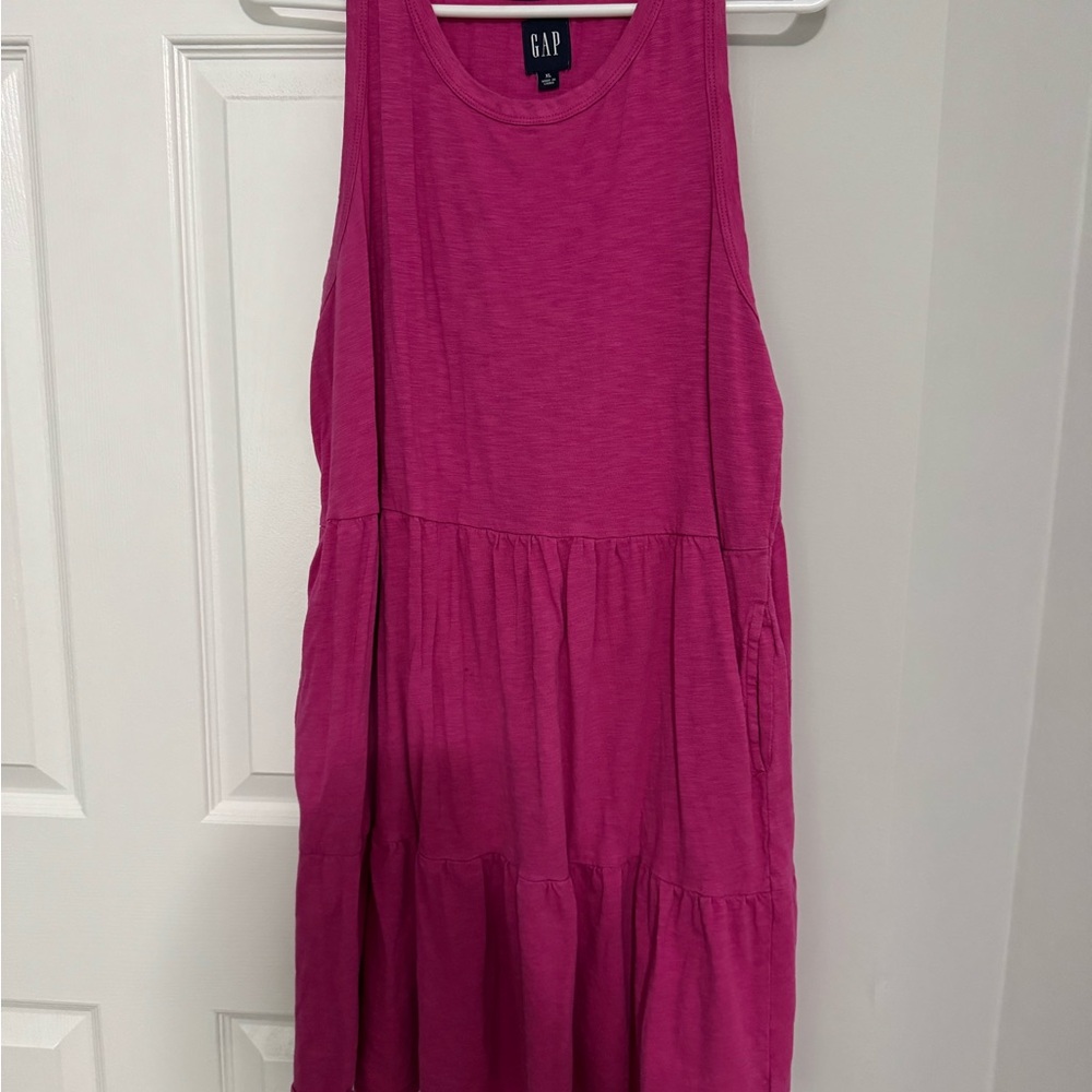 GAP Fuchsia Sleeveless Dress